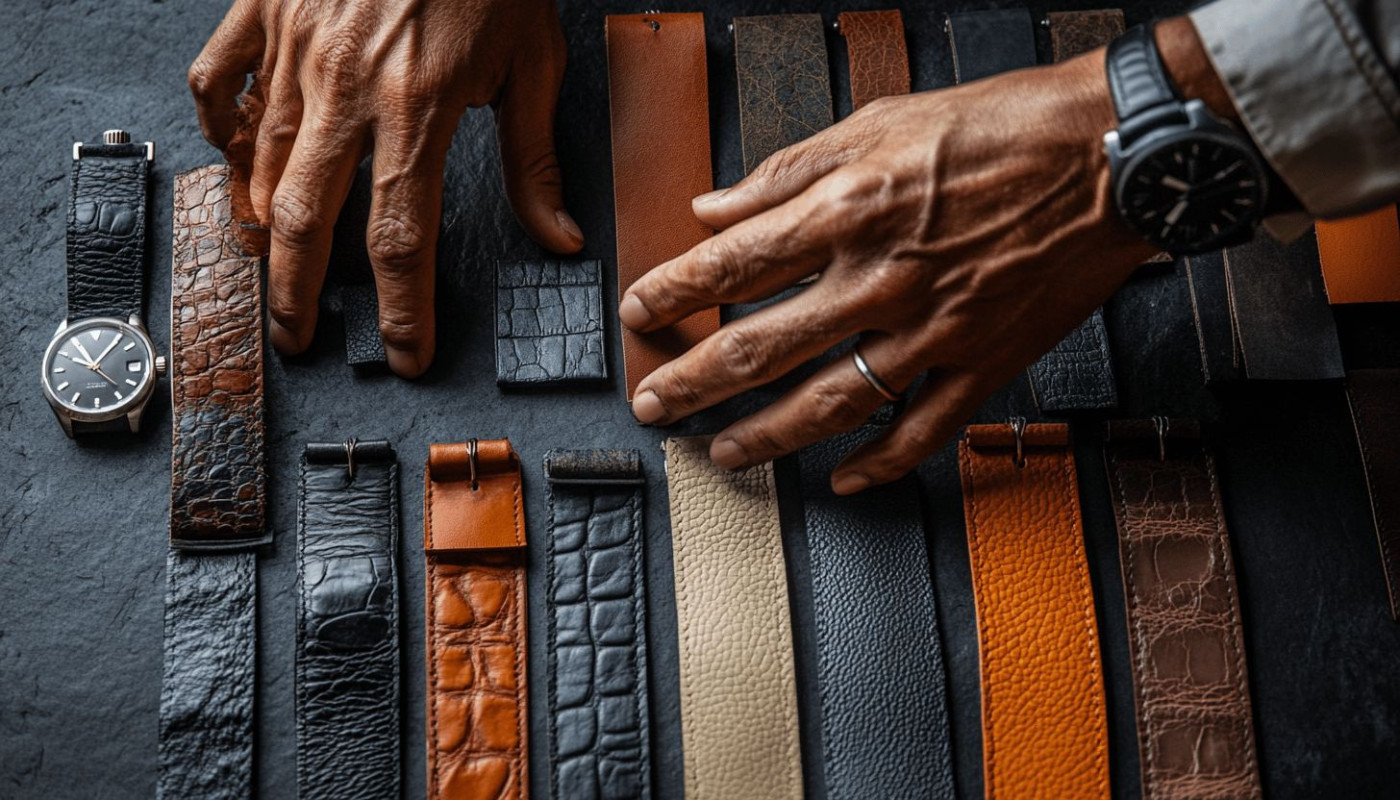 Comment choisir le bon cuir pour votre bracelet de montre ?