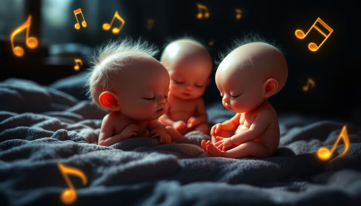 Les bienfaits de la musique douce sur le développement fœtal